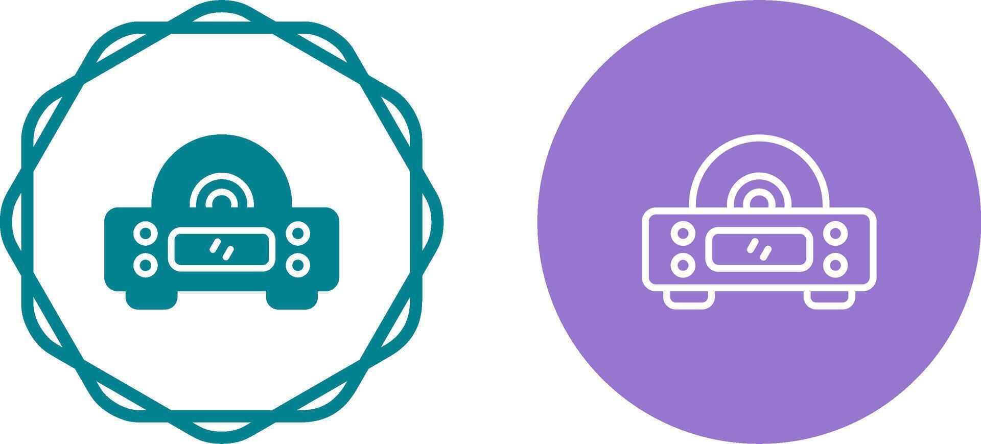 Cd Player Vector Icon