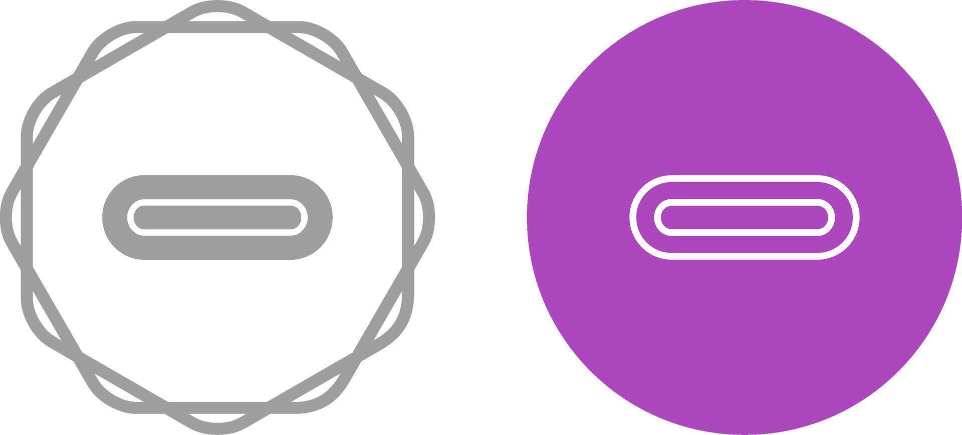 C Type Cable Vector Icon