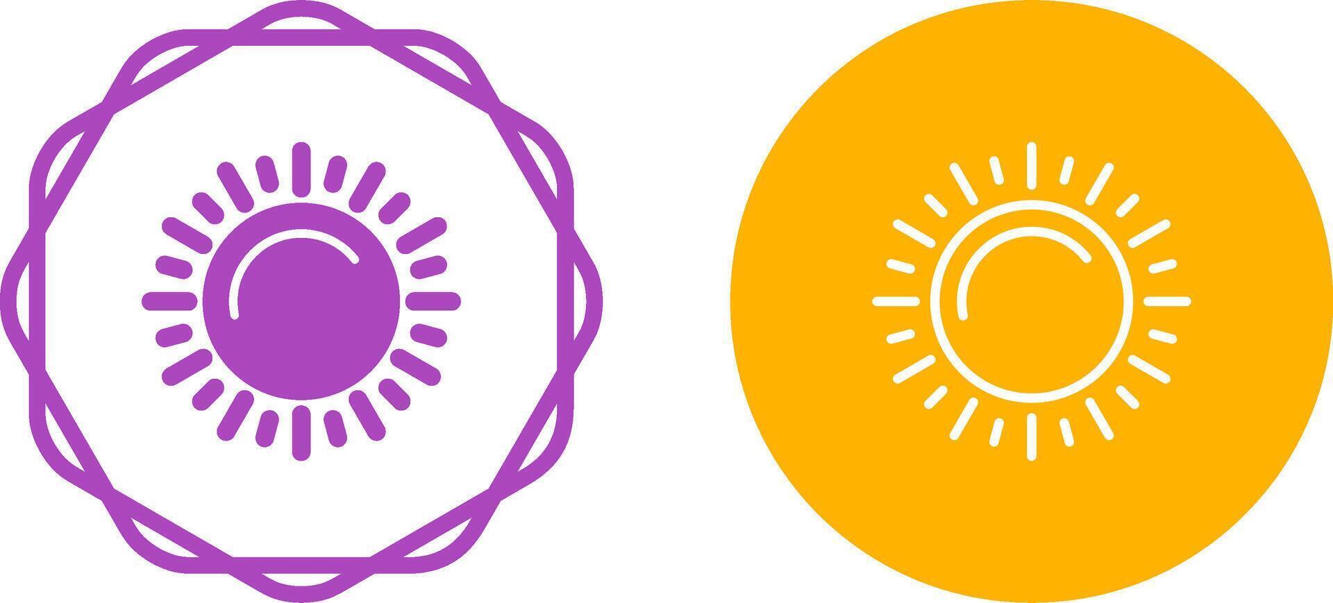 Sun Vector Icon
