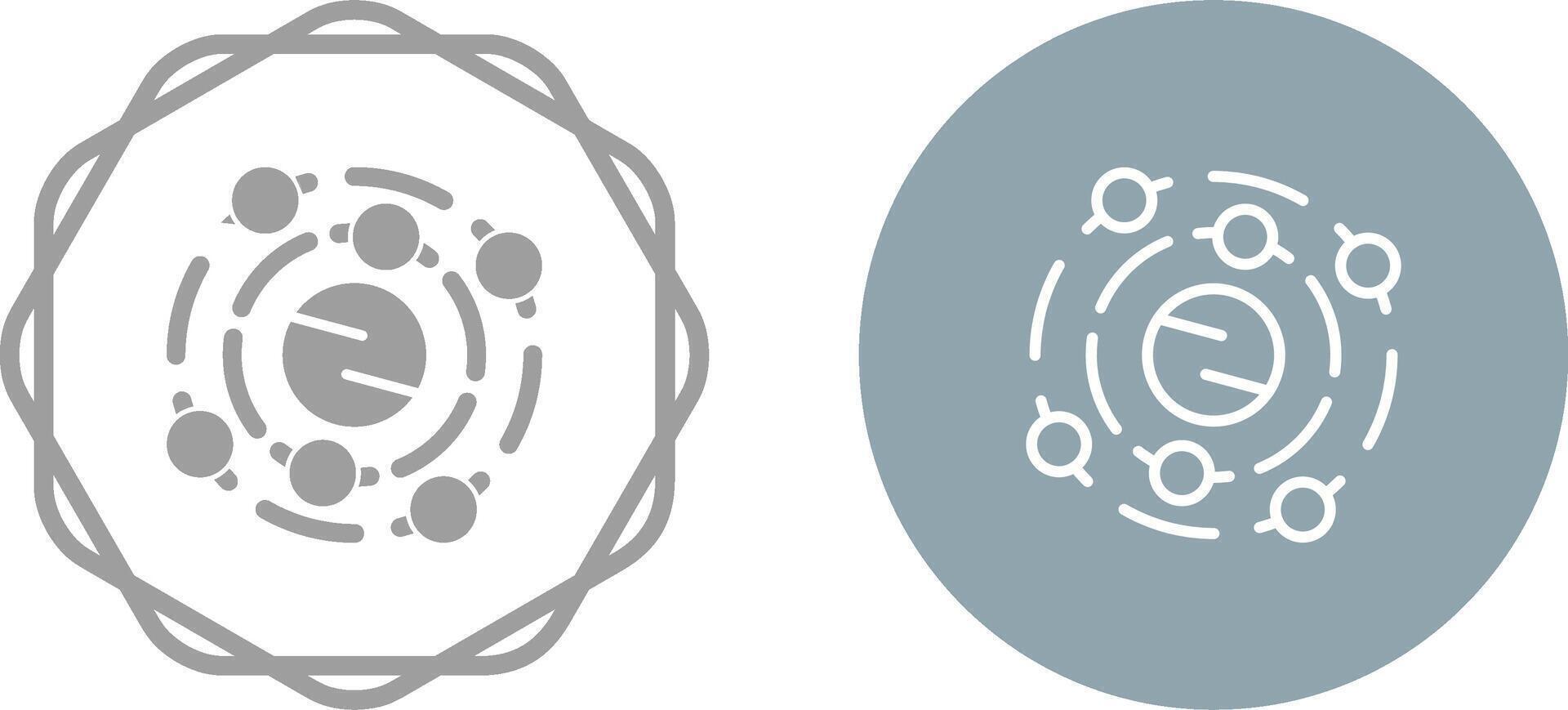 Solar System Vector Icon