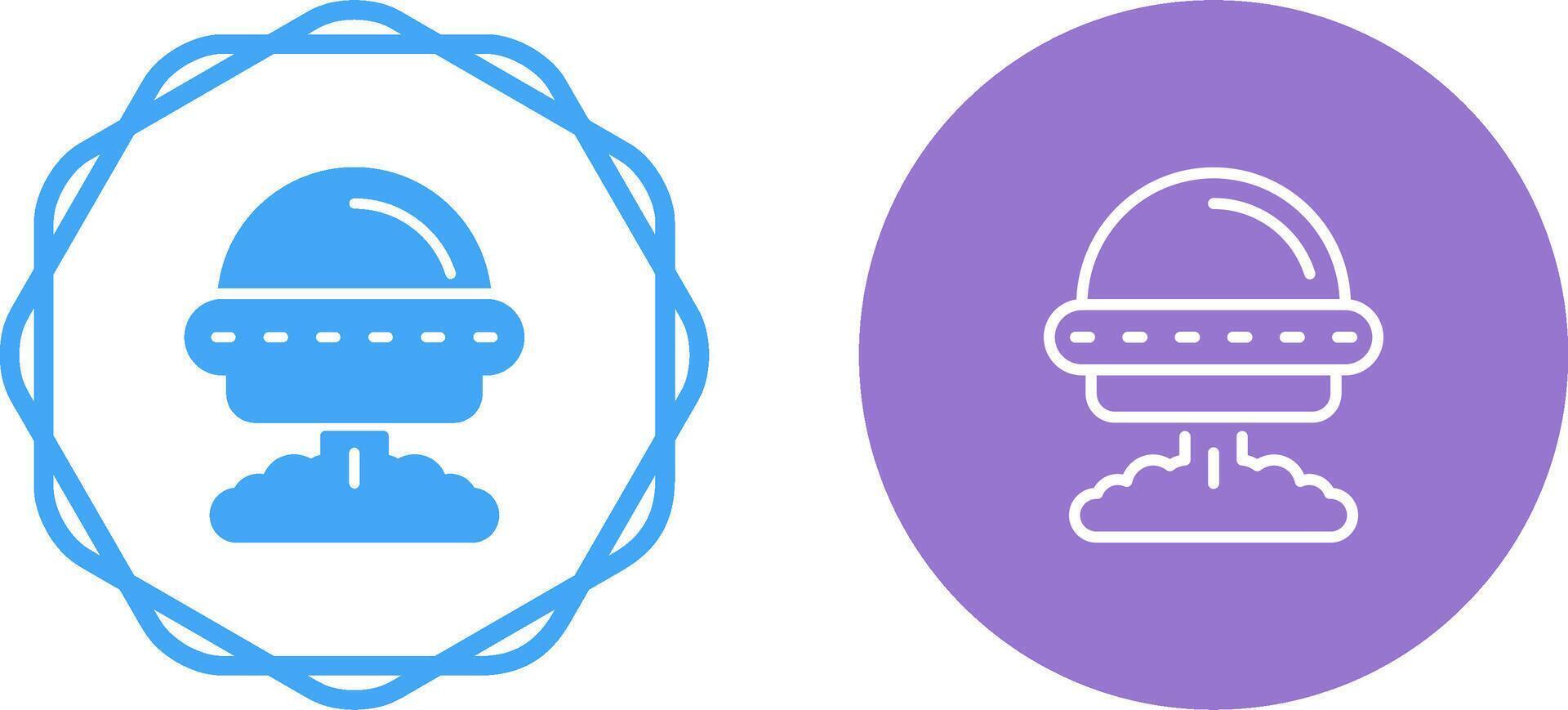 Spaceship Vector Icon