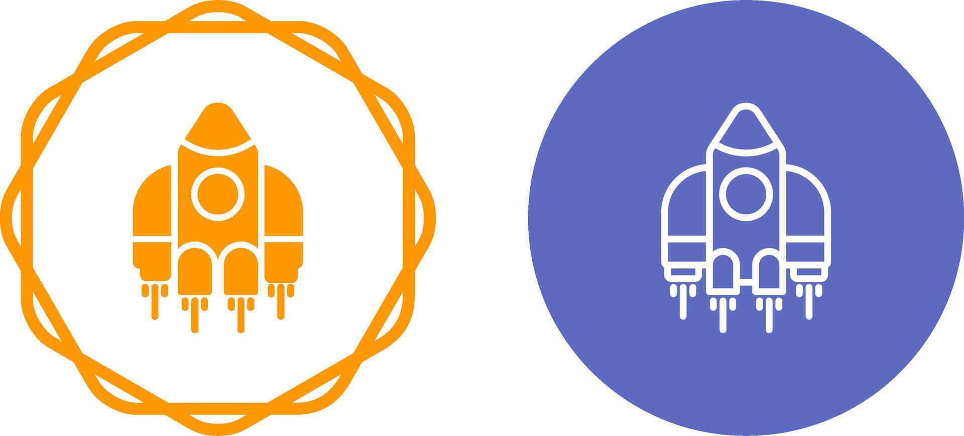 Spaceship Vector Icon