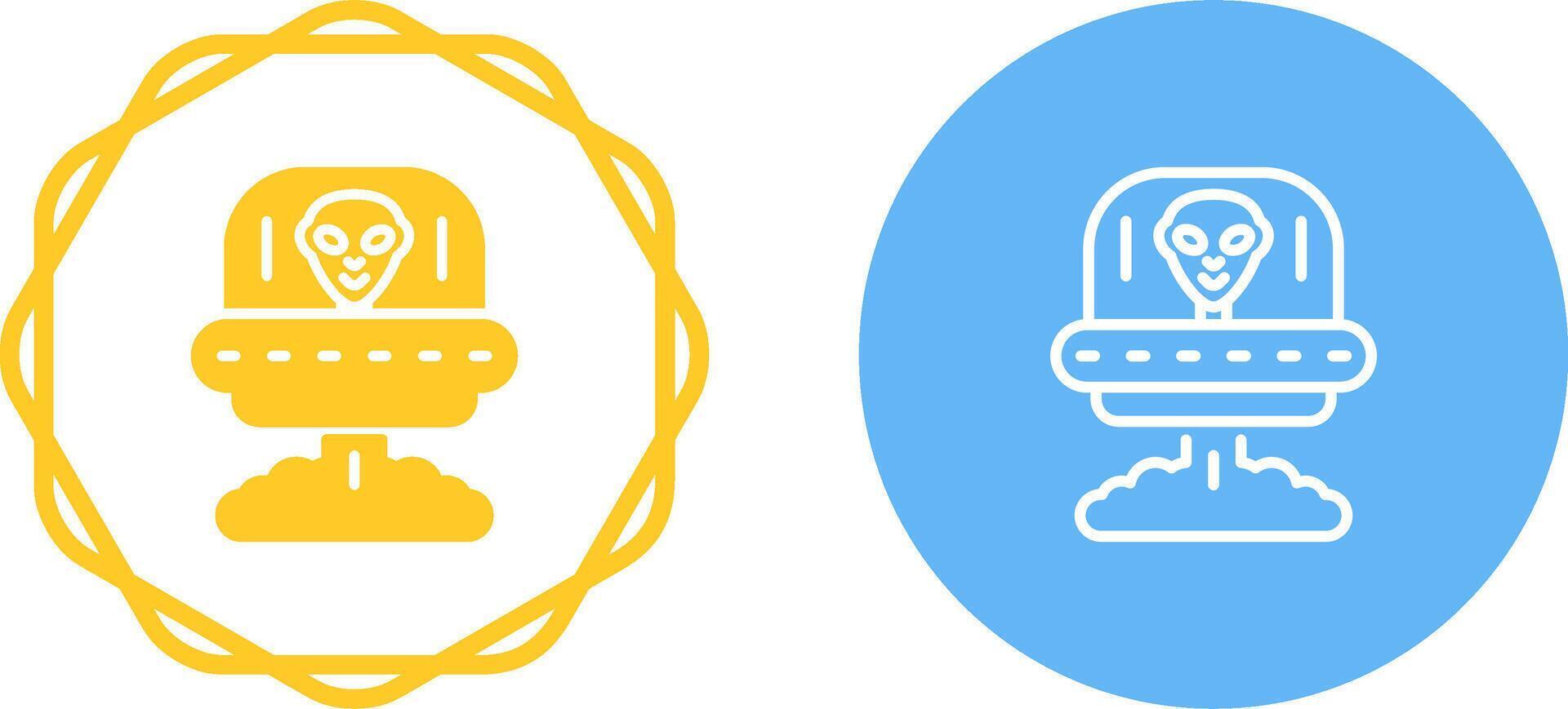 Spaceship Vector Icon