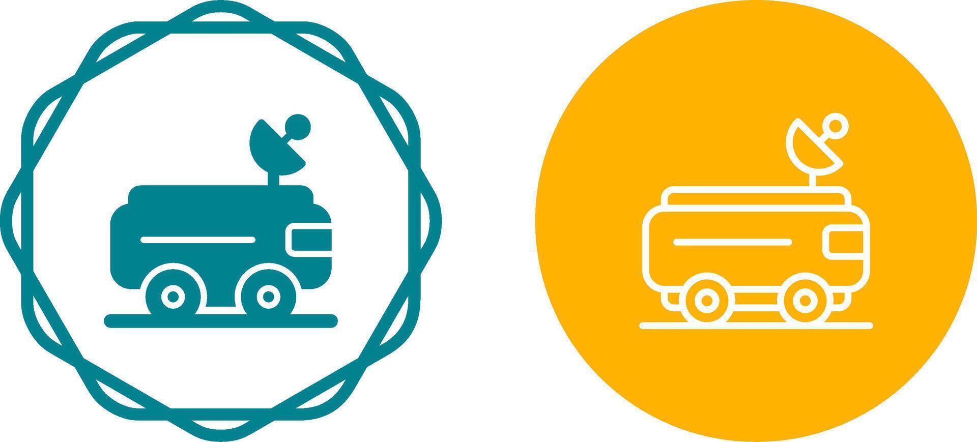Mars Rover Vector Icon