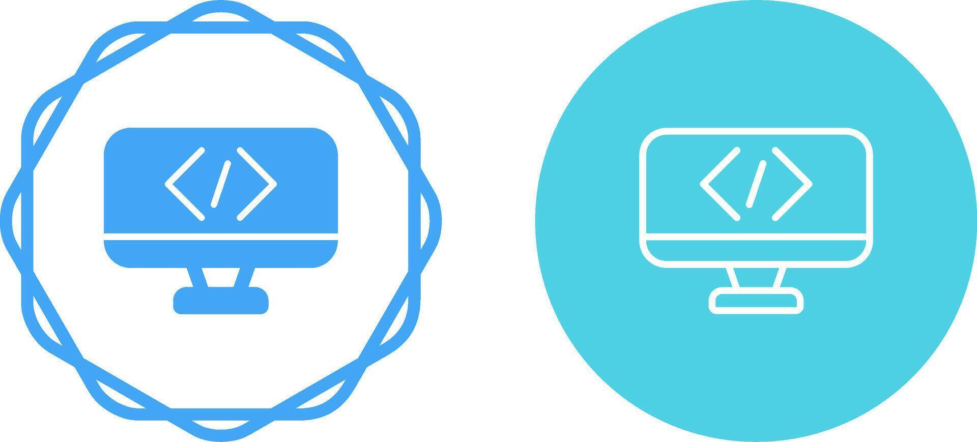 Coding Vector Icon