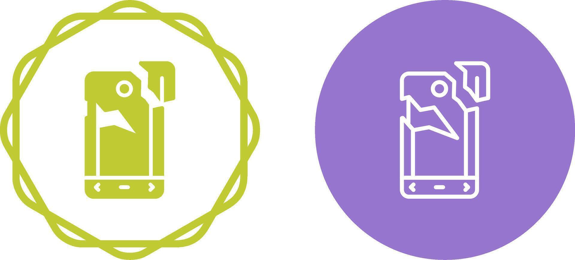 Broken Vector Icon