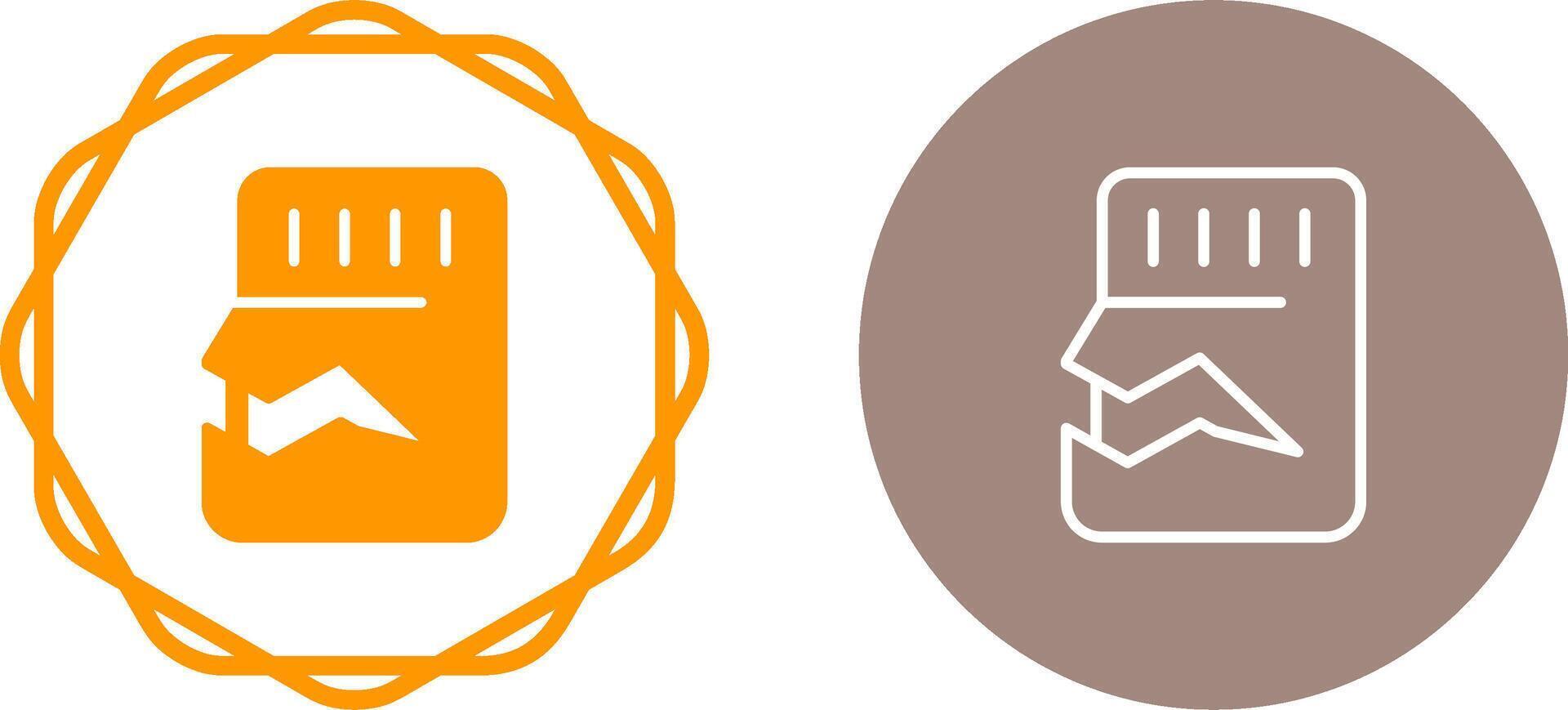 Sd Card Vector Icon