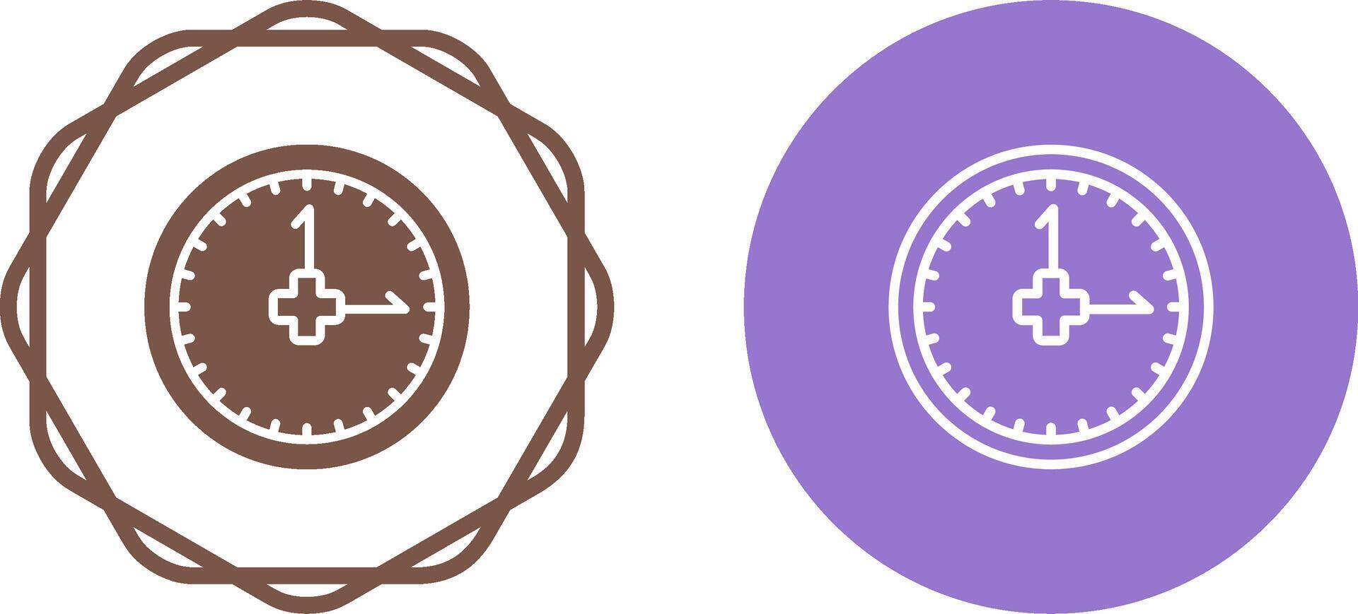 Clock Vector Icon