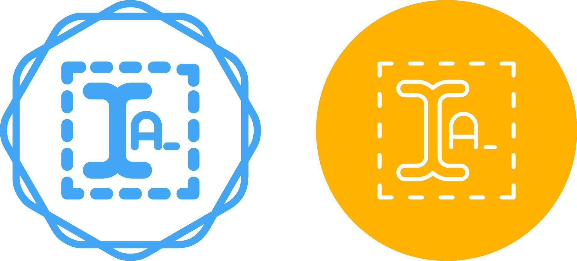 Type Vector Icon