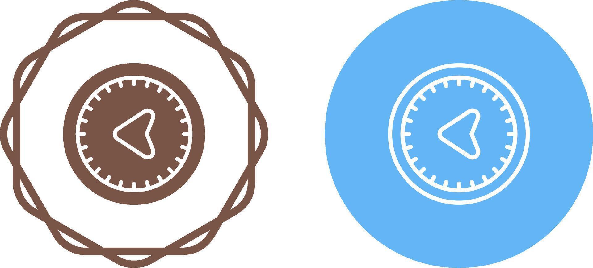 West Vector Icon