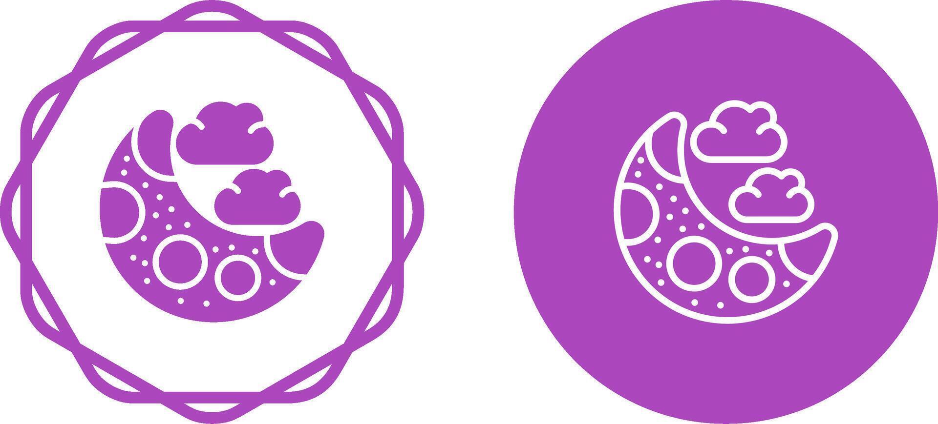 Moon Vector Icon