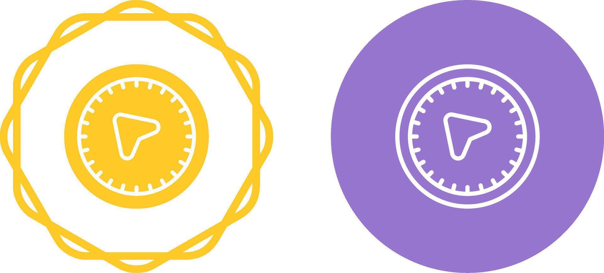 N West Vector Icon