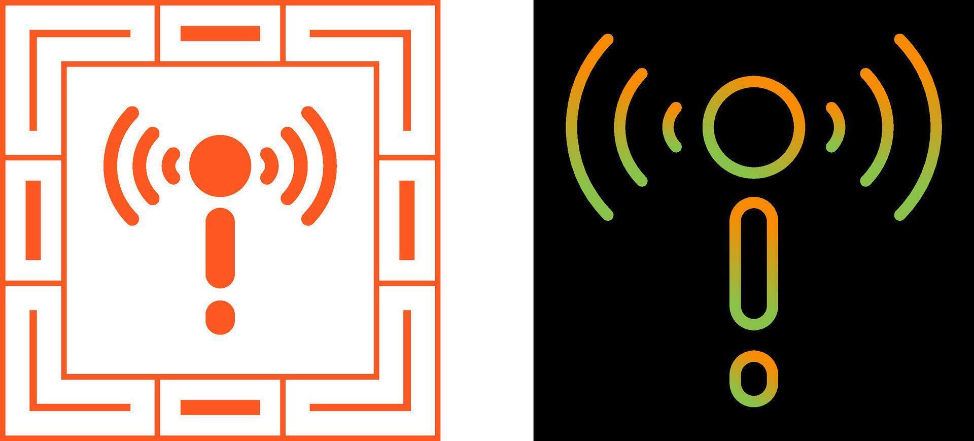 Network Troubleshooting Vector Icon