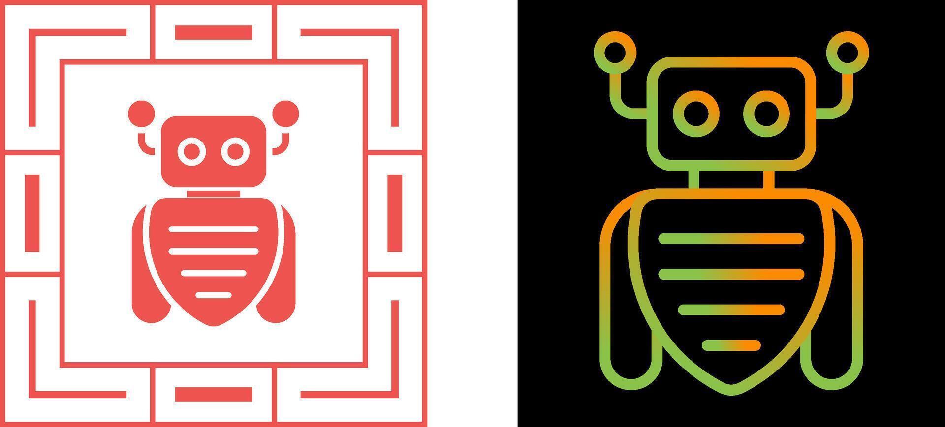 Robot Assistant Vector Icon