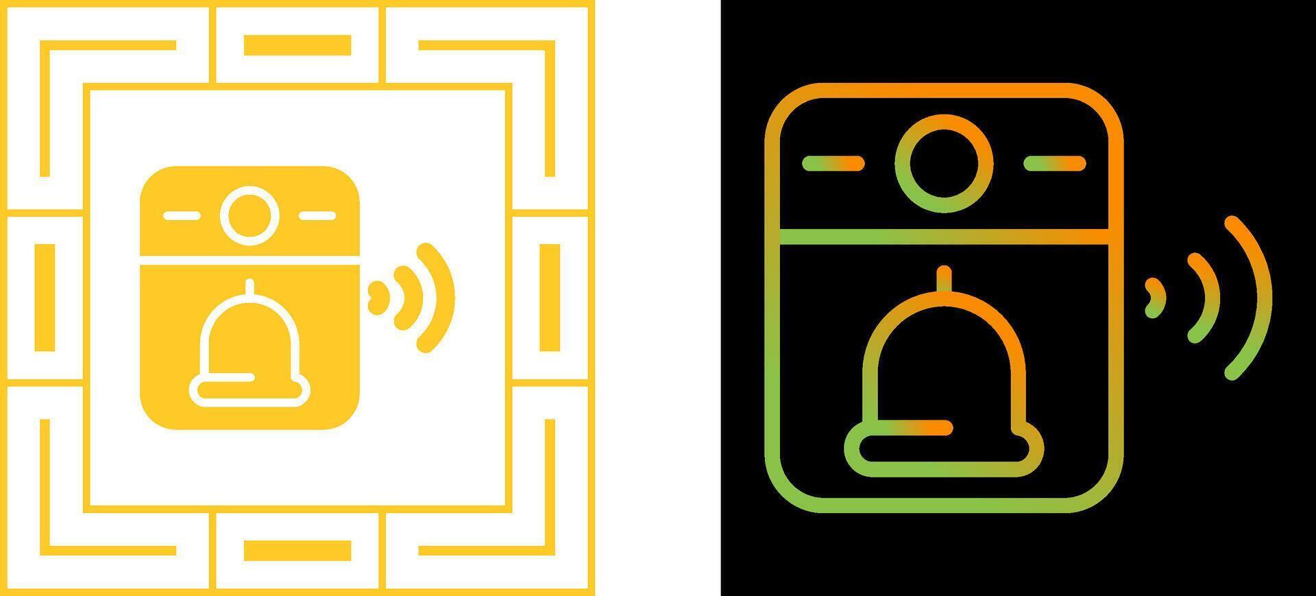 Video Doorbell Vector Icon
