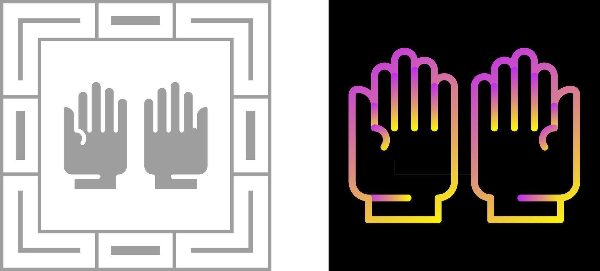 Gloves Vector Icon