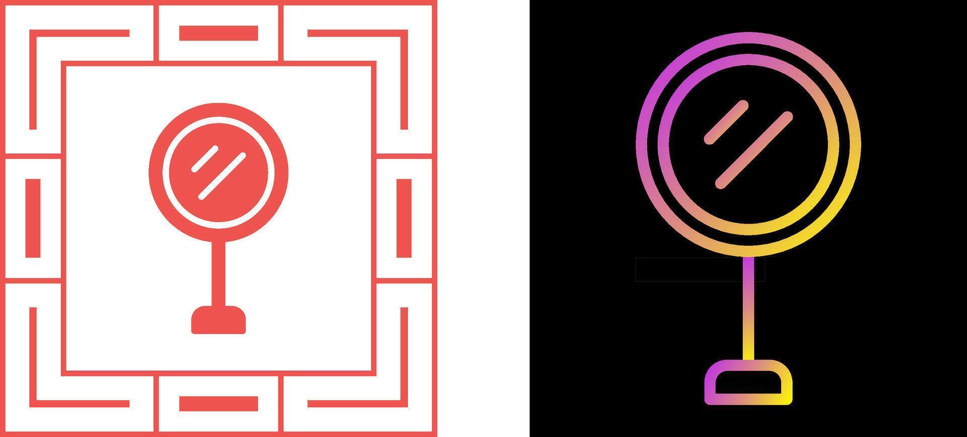 Signal mirror Vector Icon