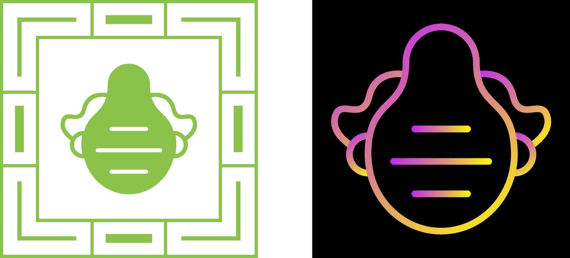 Dust mask Vector Icon