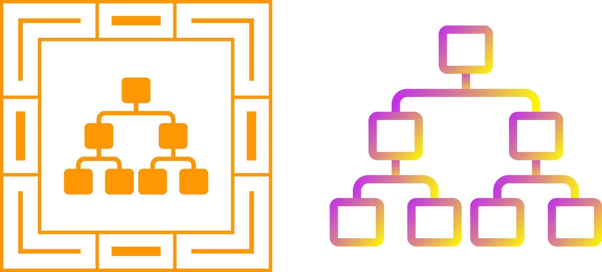 Decision Trees Vector Icon