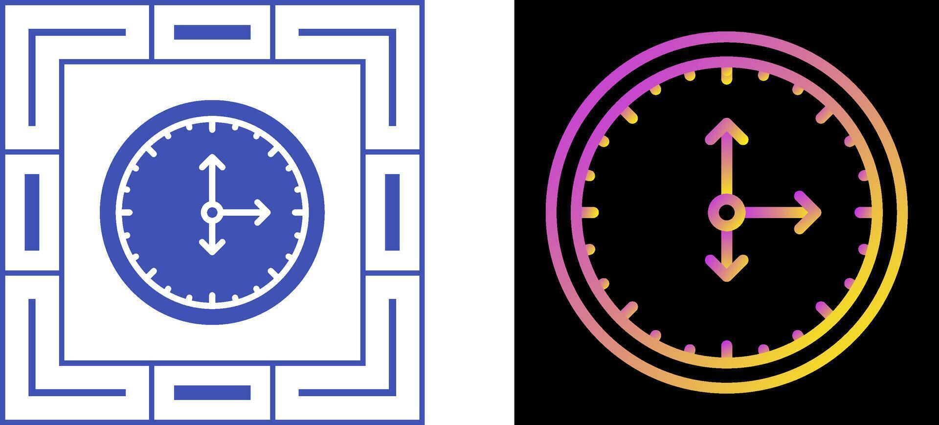 Clock Vector Icon