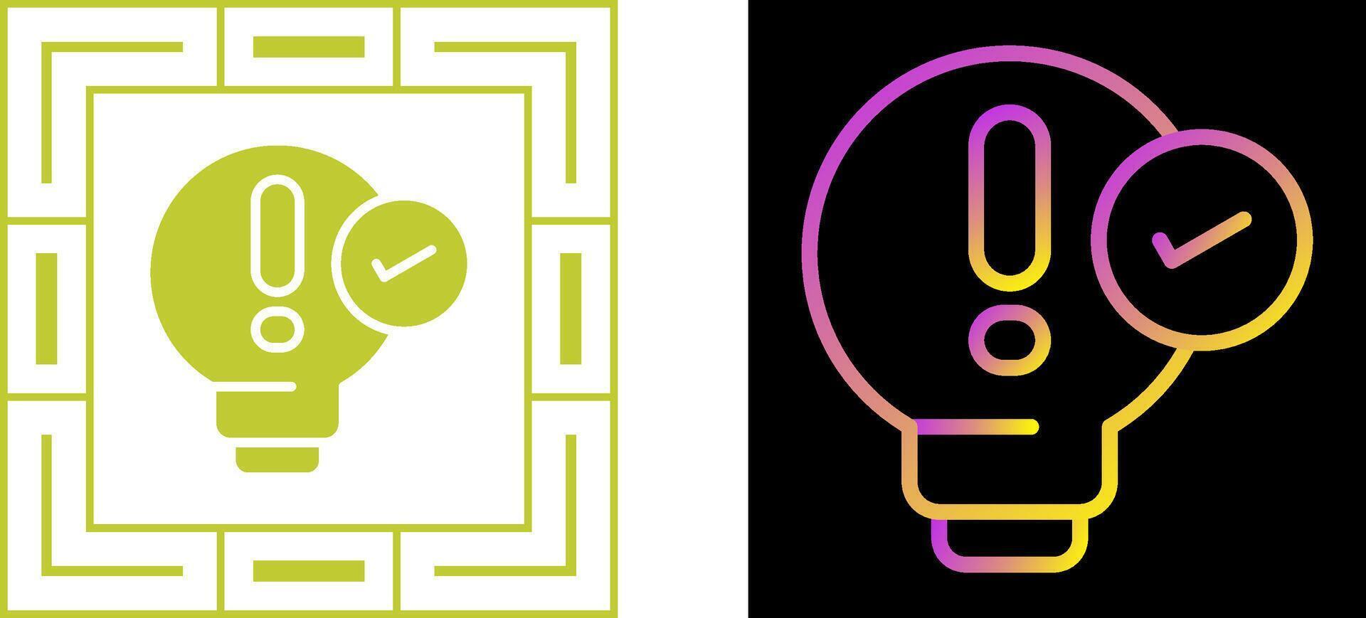 Problem Statement Vector Icon