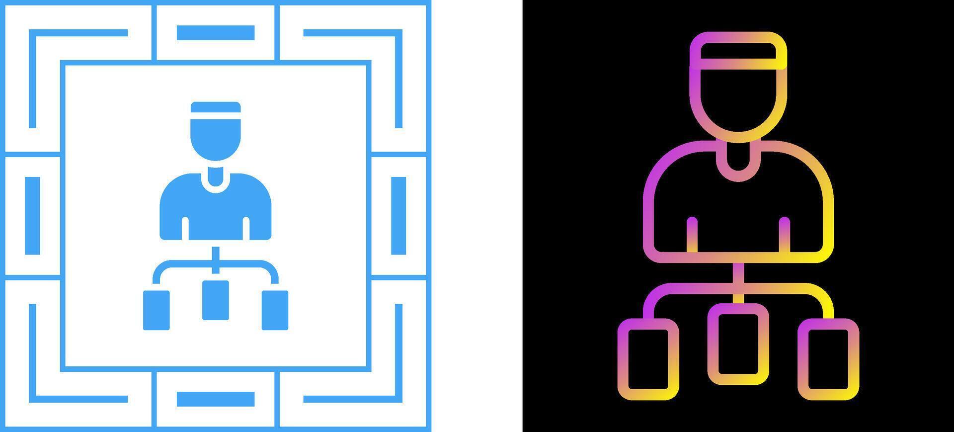 User Flow Vector Icon