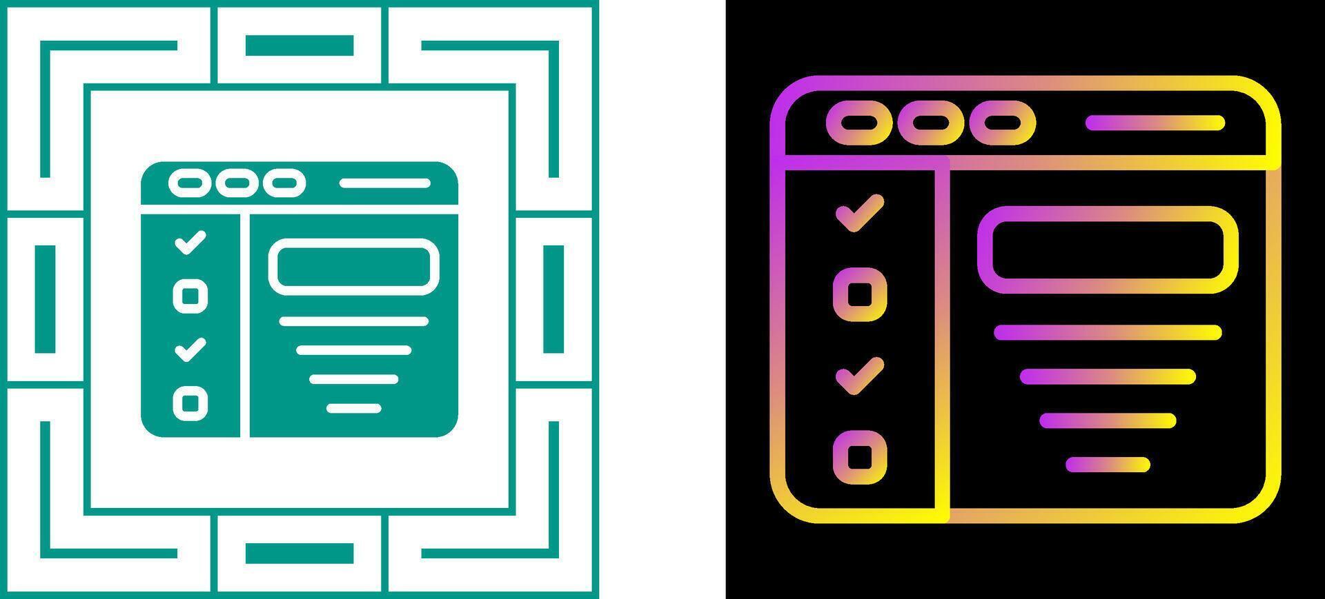Design Brief Vector Icon