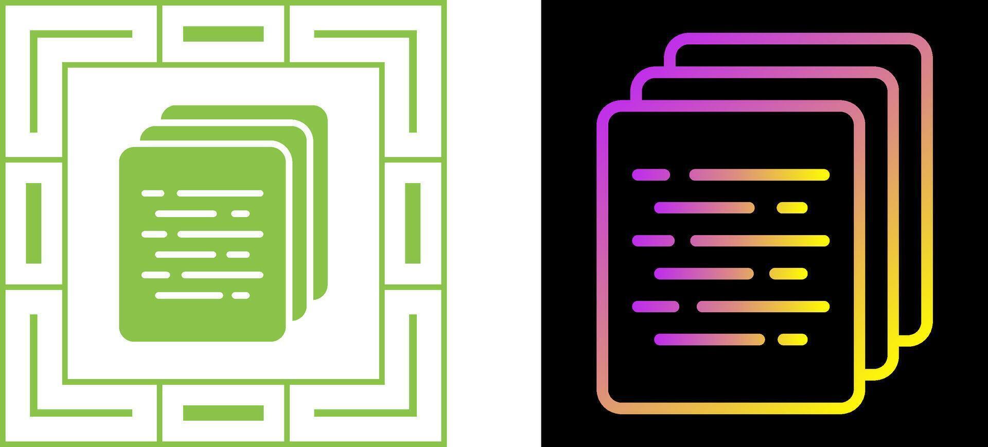 Page Vector Icon