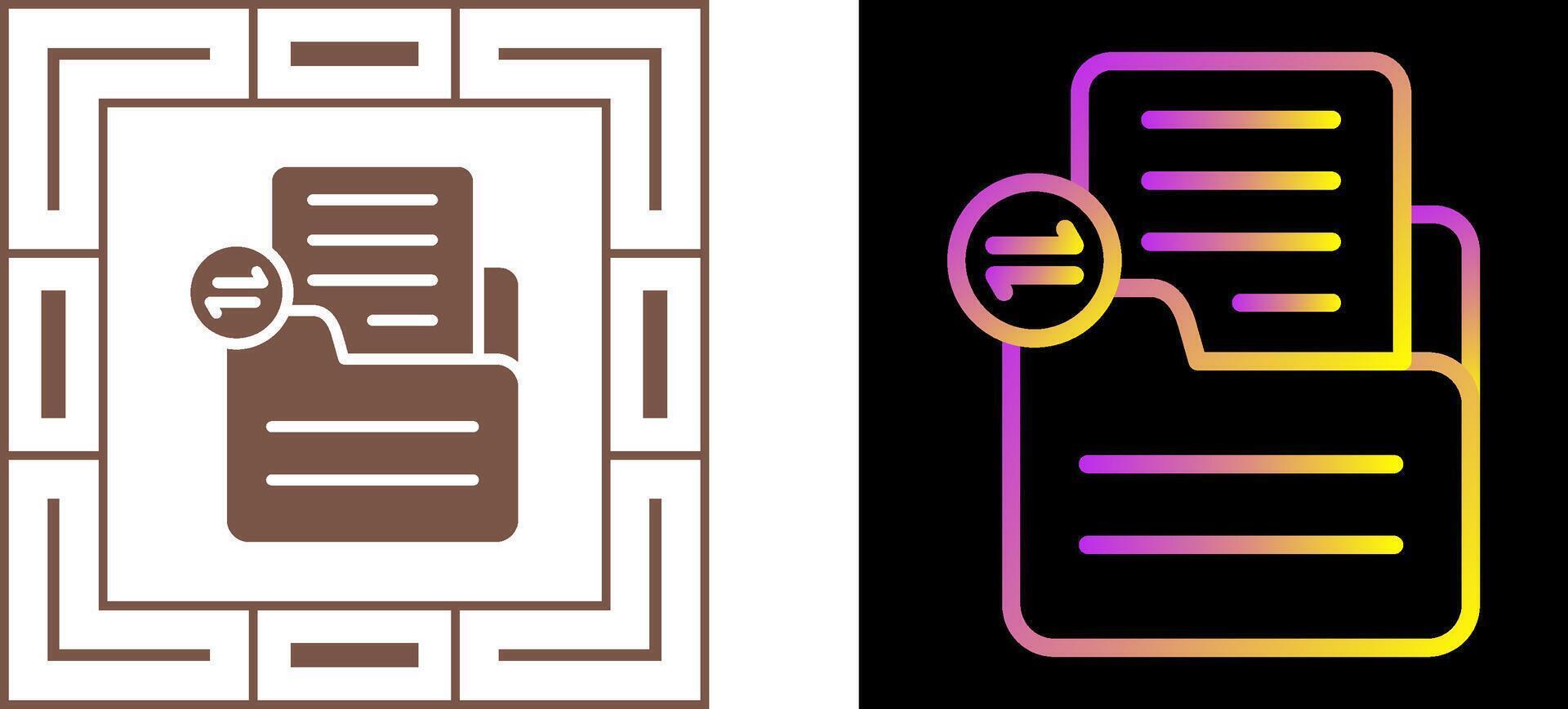 Document Share Vector Icon