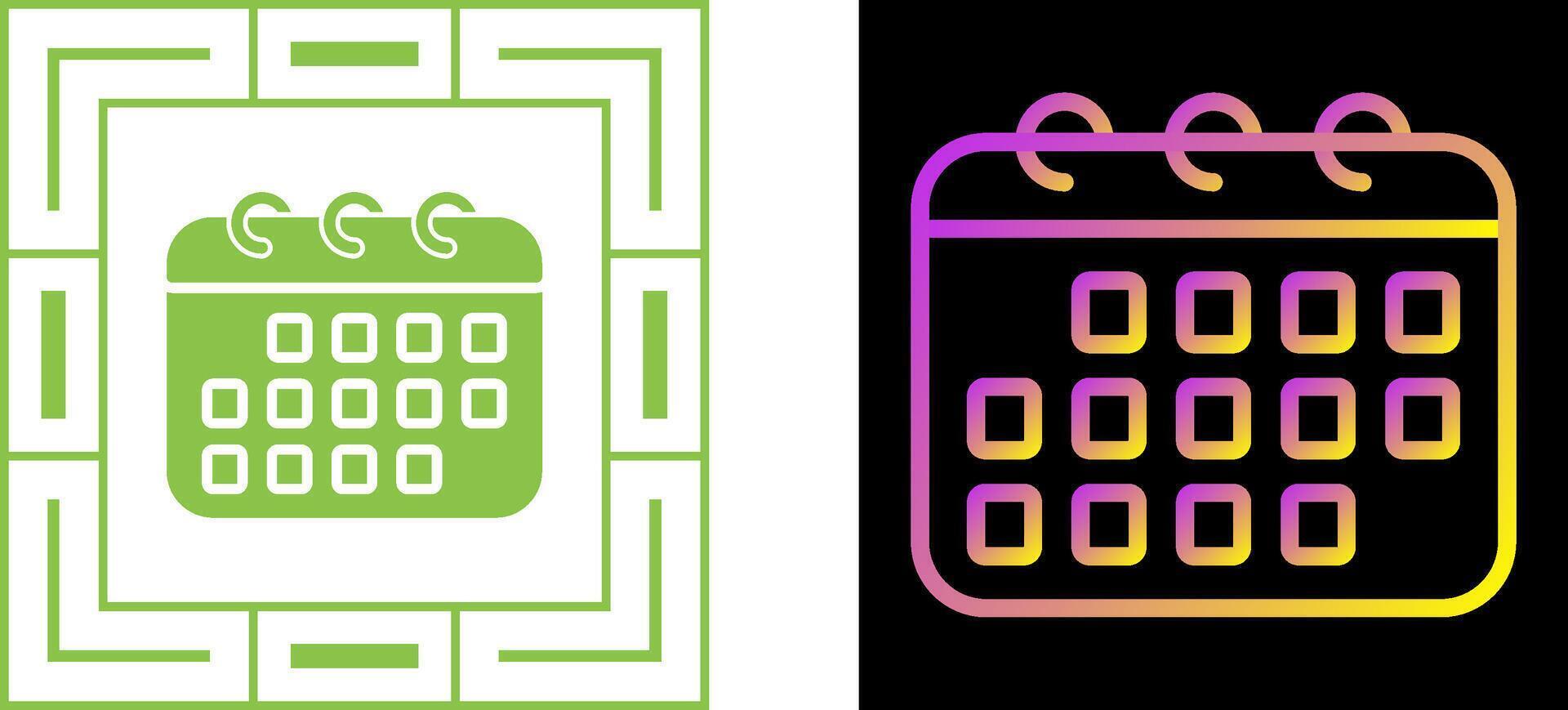 Calendar Vector Icon