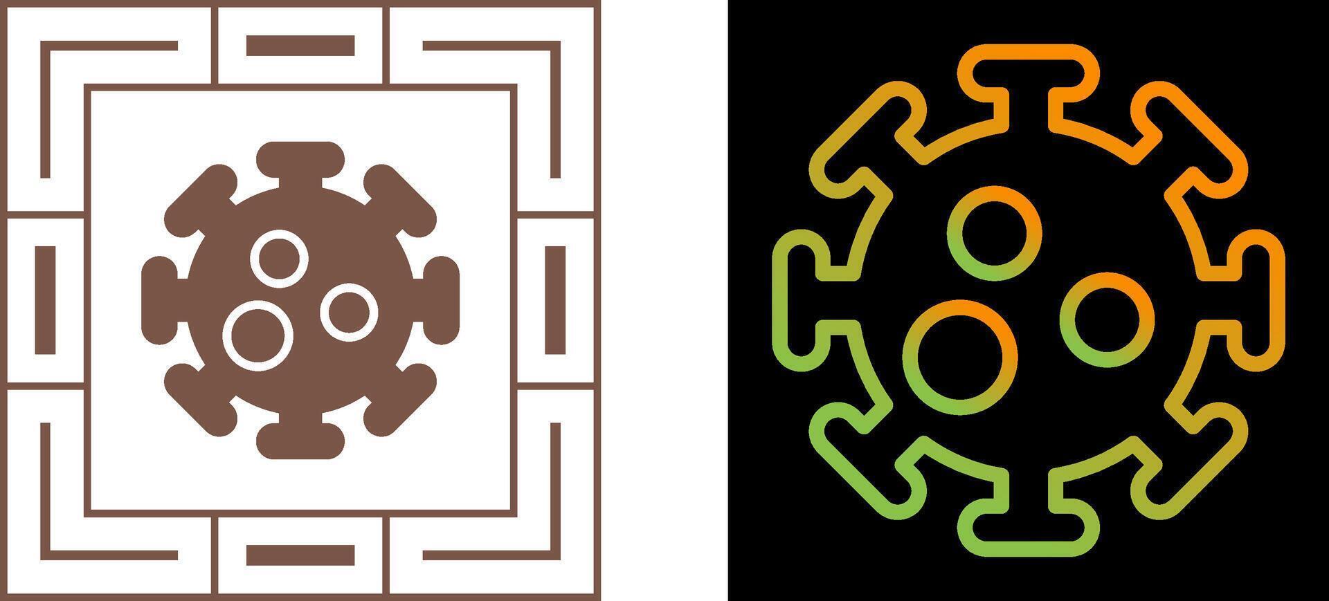 Virus Vector Icon