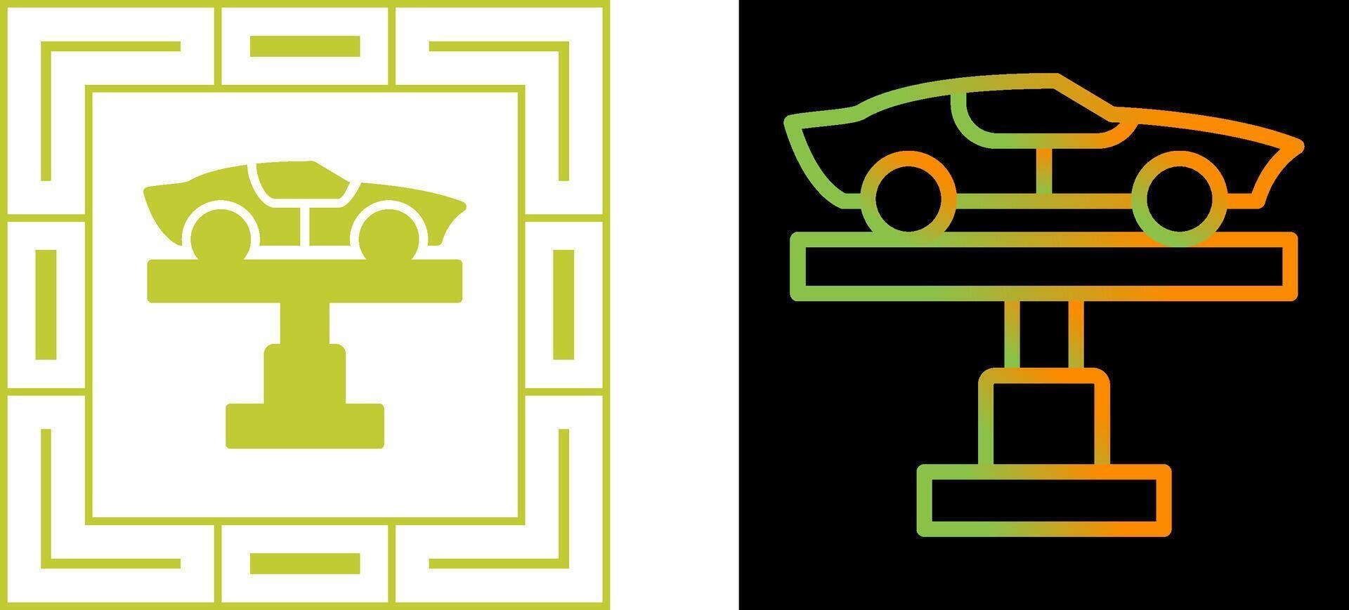 Car Lifter Vector Icon