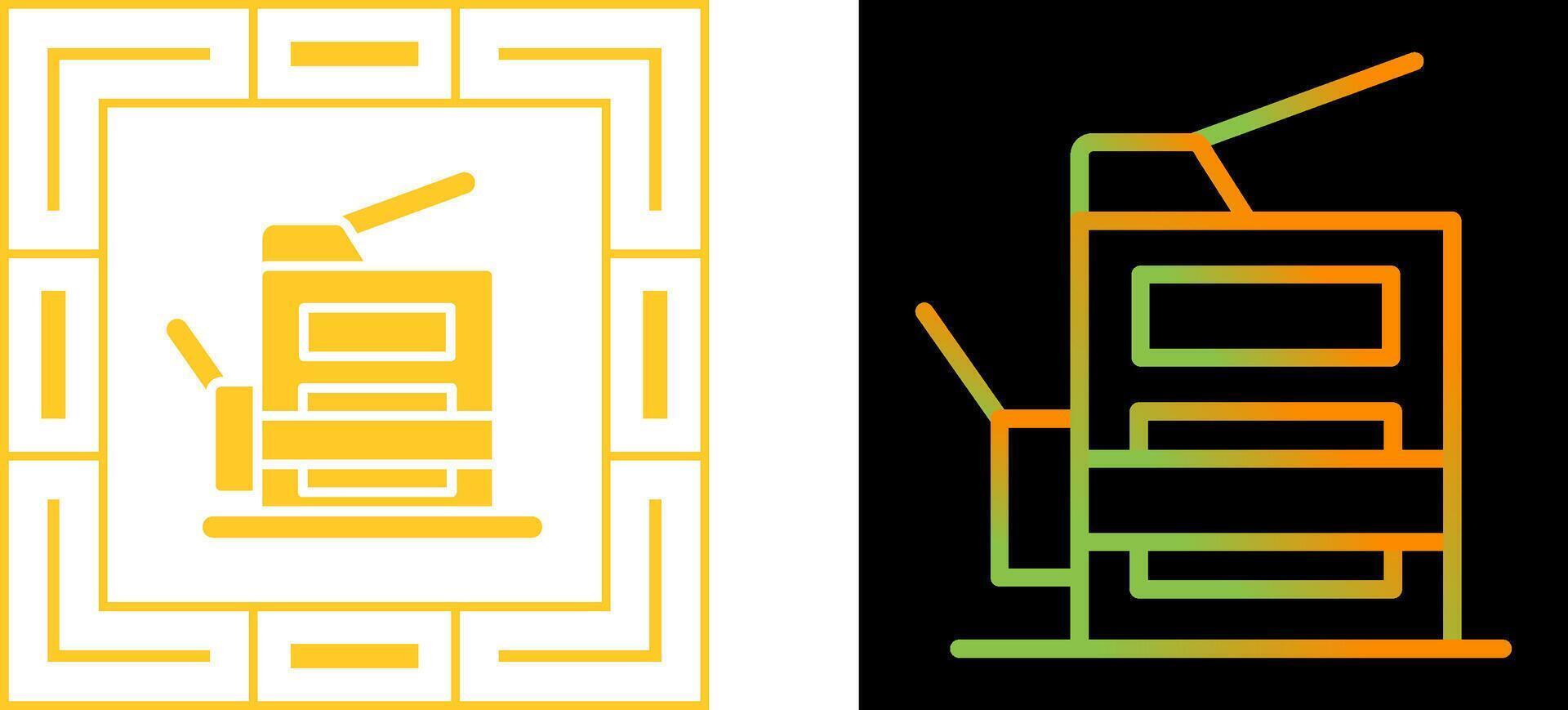 Copy Machine Vector Icon