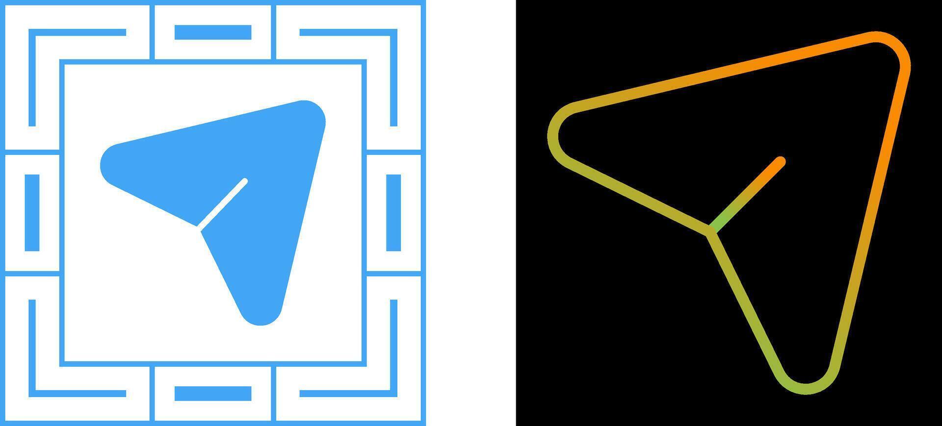 Paper Plane Vector Icon