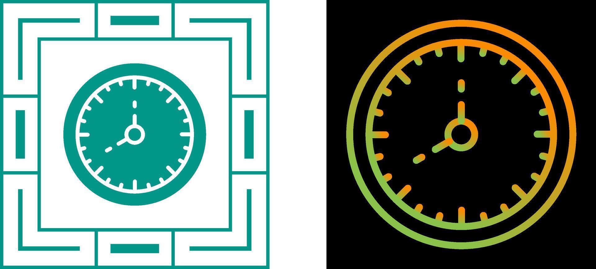 Clock Vector Icon