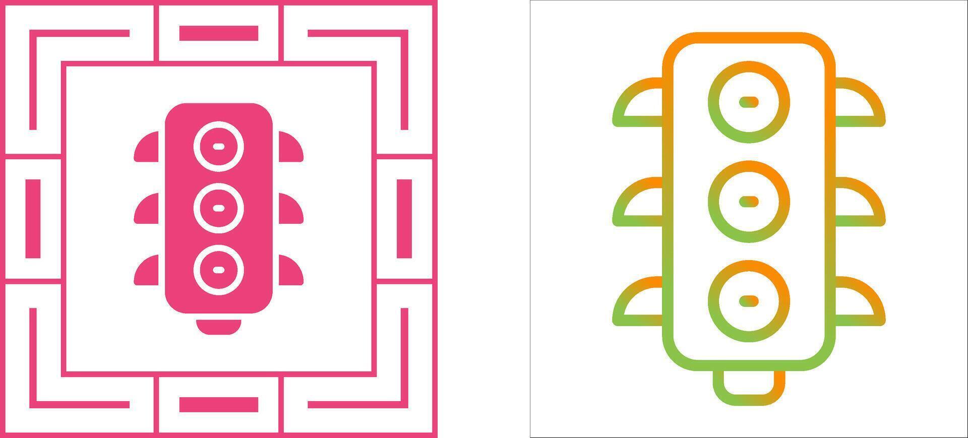 Traffic Lights Vector Icon