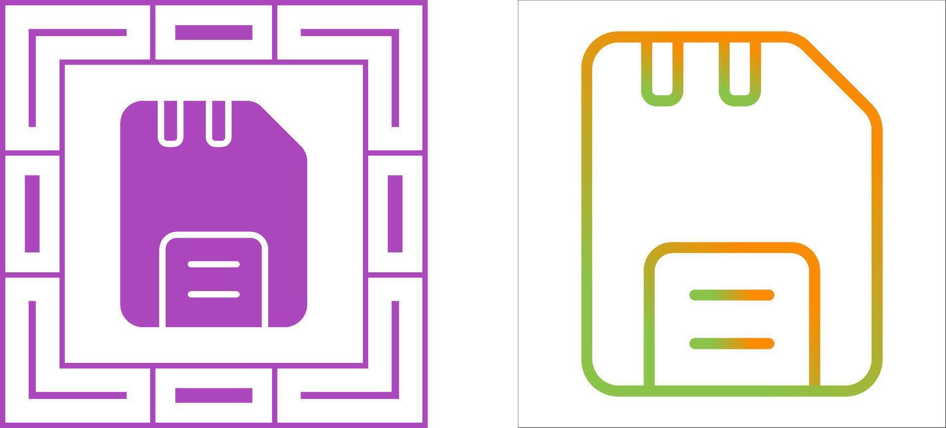 Disk Vector Icon
