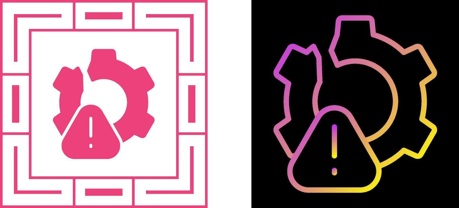 Management Failure Vector Icon
