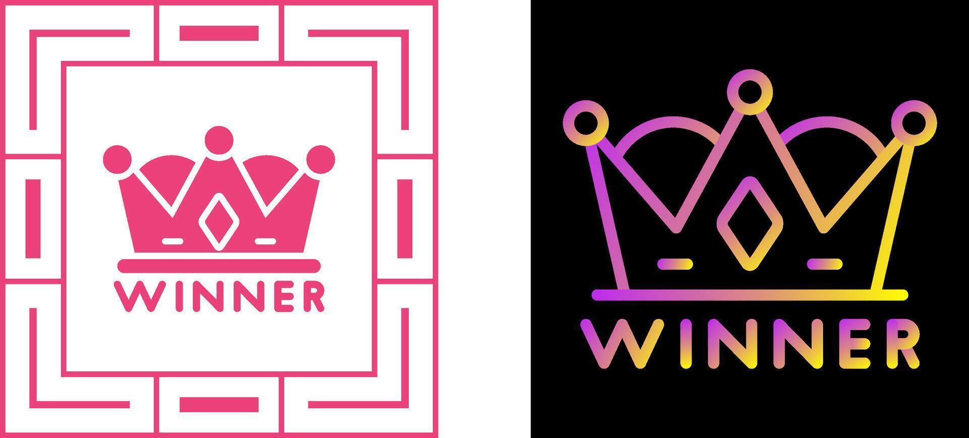 Winner Vector Icon