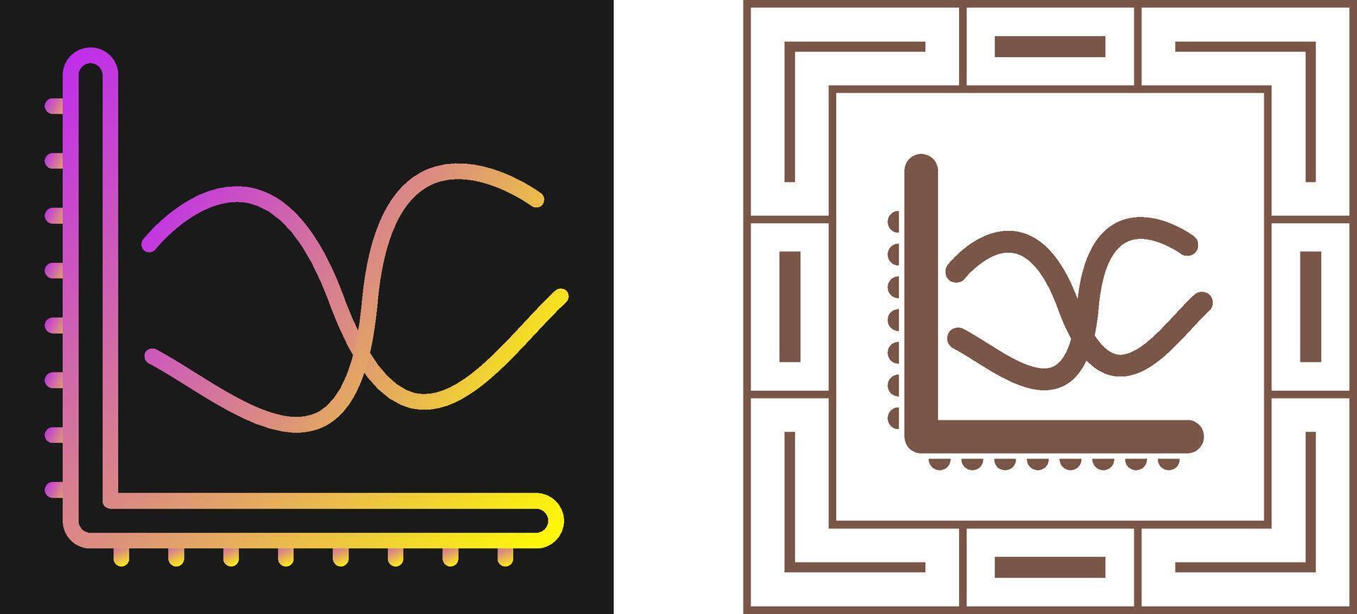 Graph Vector Icon