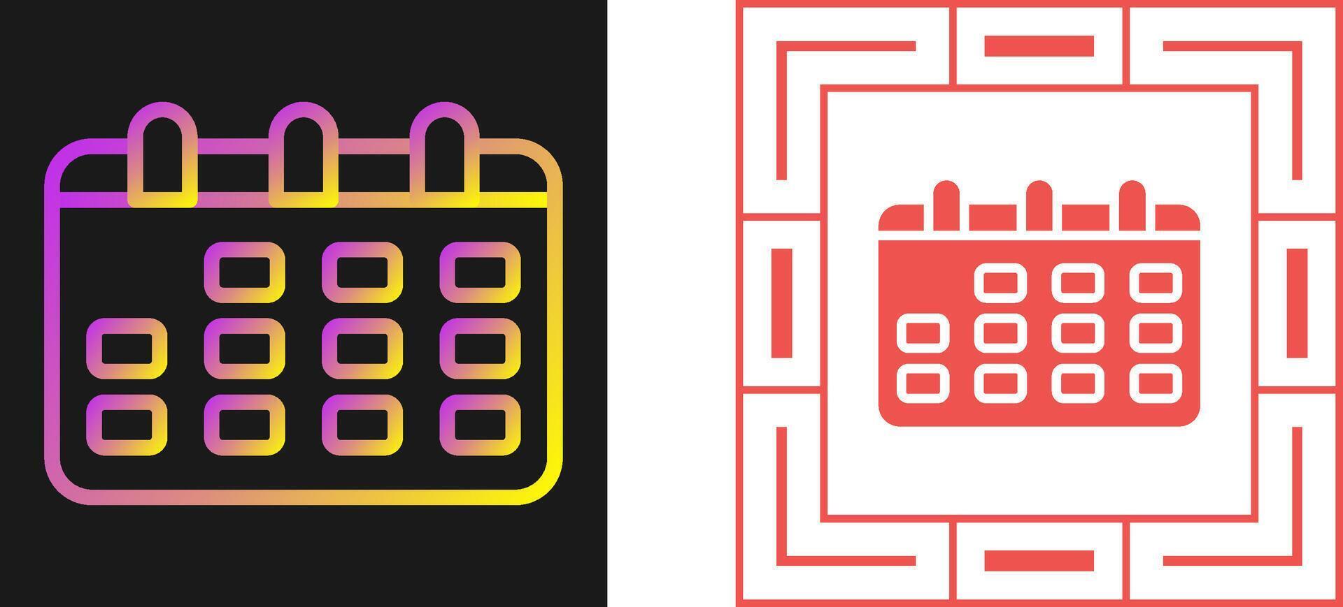 Calendar Vector Icon