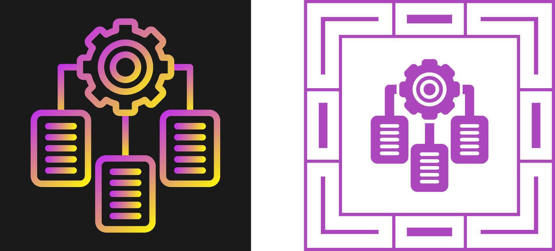 Document Integration Vector Icon