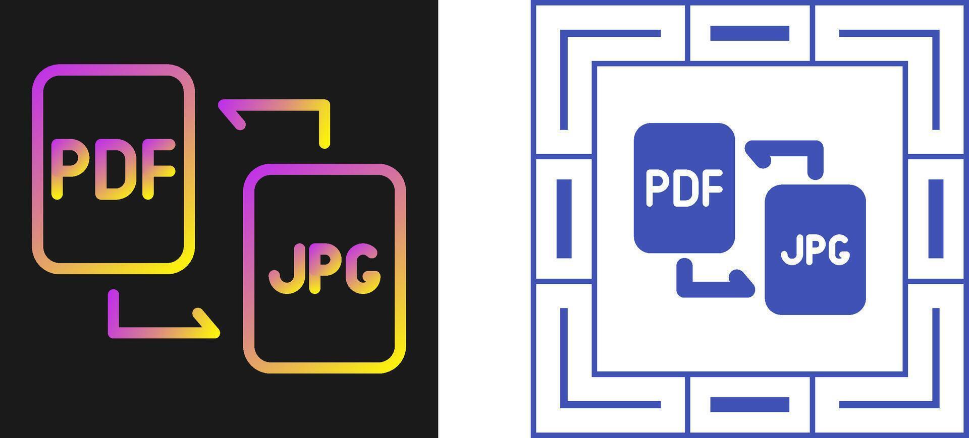 Document Conversion Vector Icon