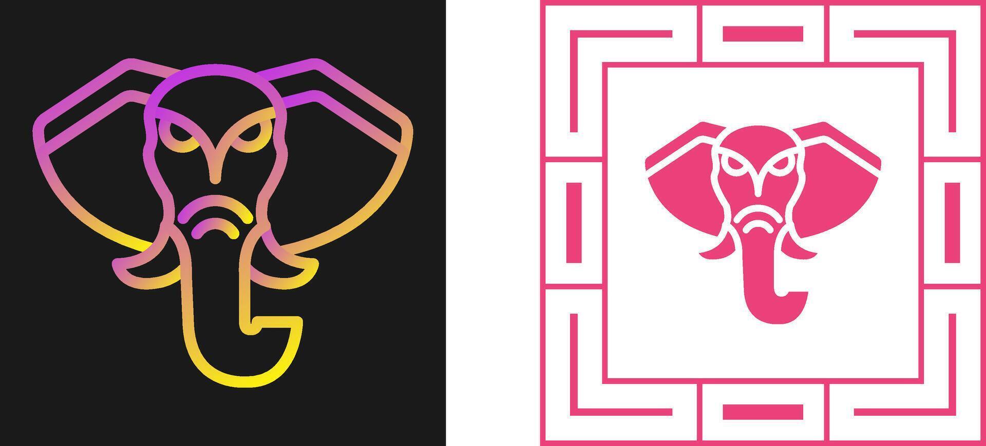 Elephant Vector Icon