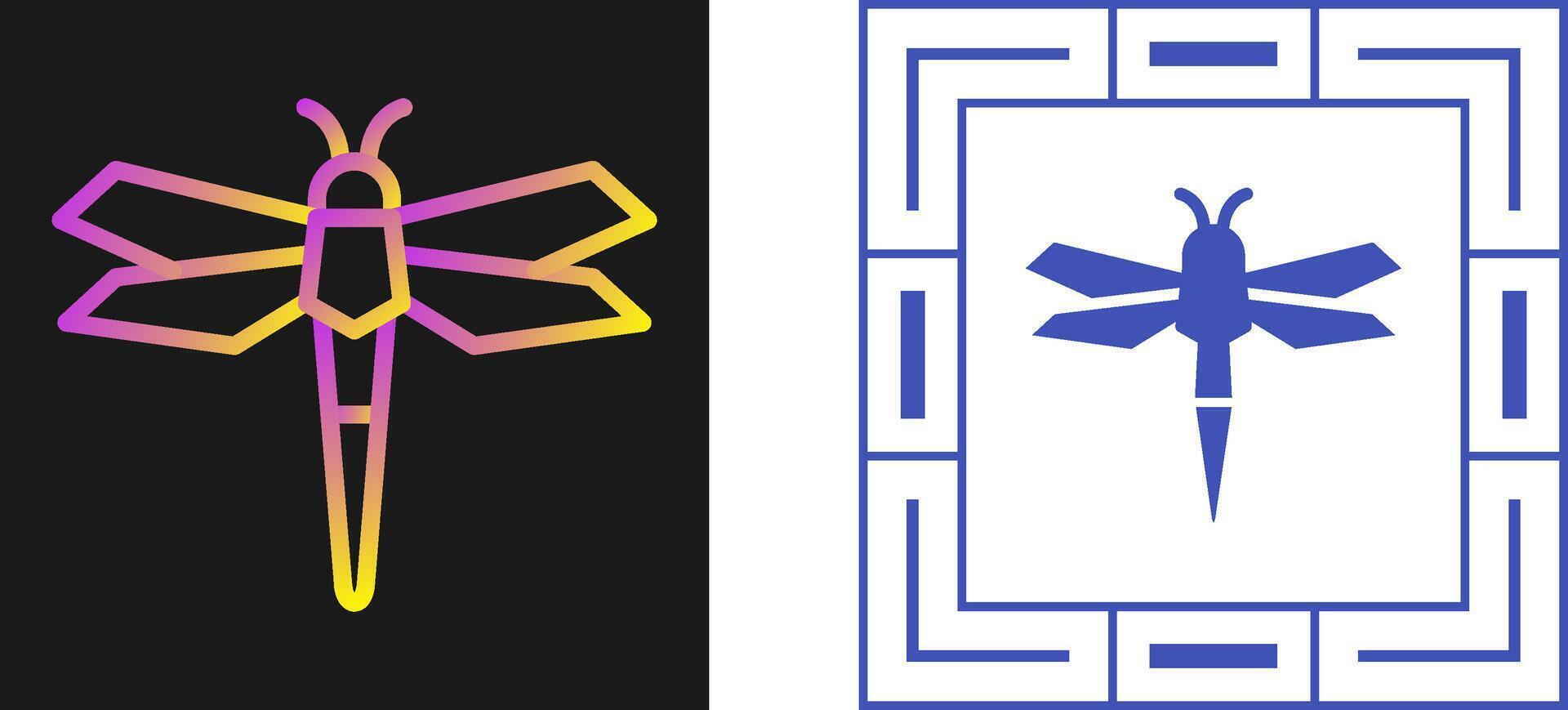 Dragonfly Vector Icon