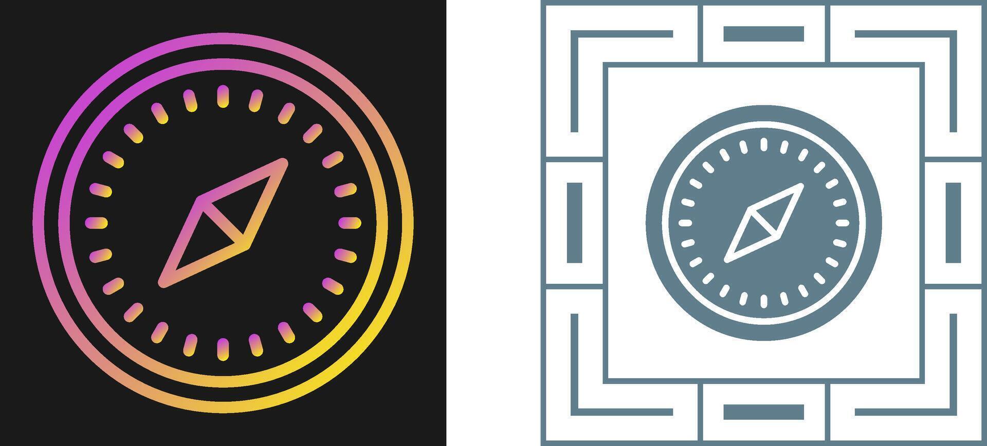 Compass Vector Icon