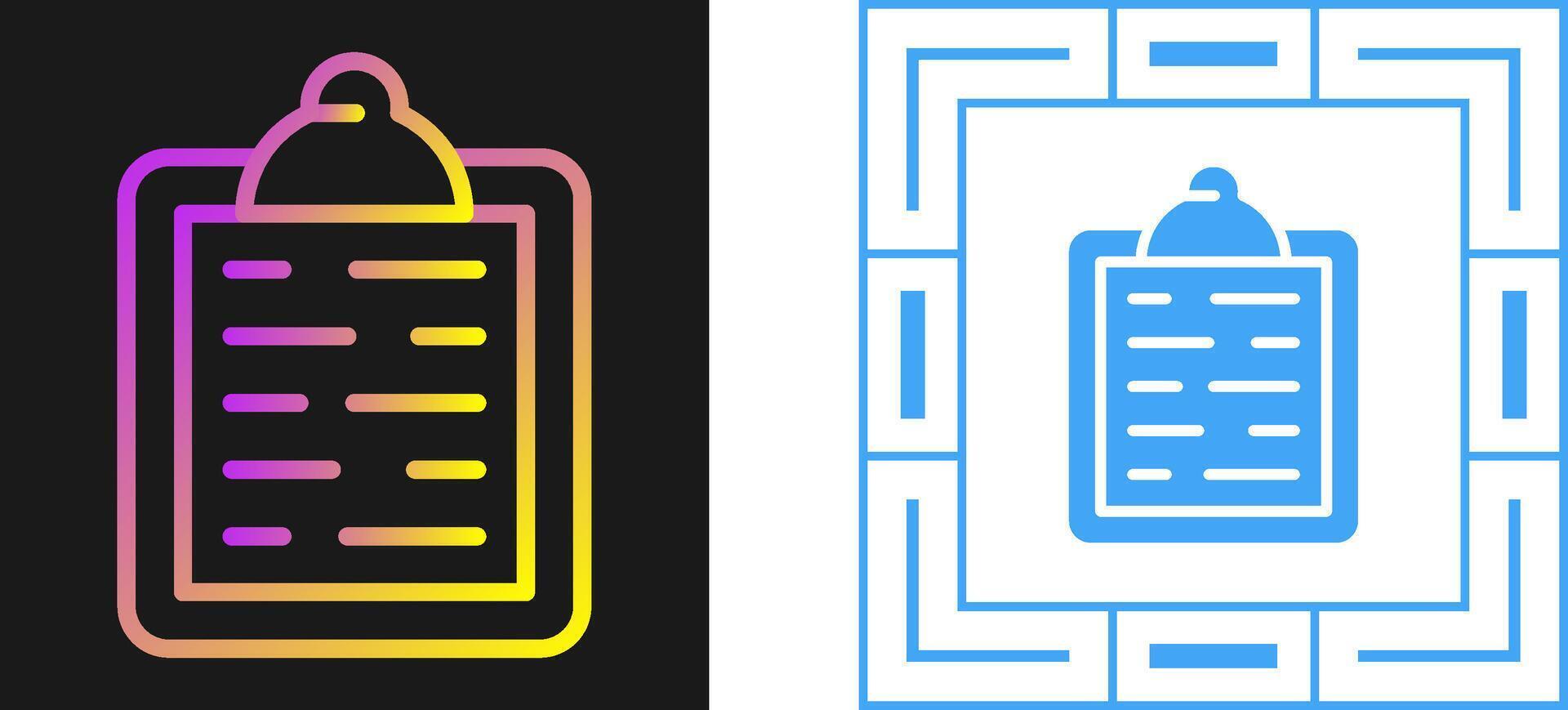 Clipboard Vector Icon