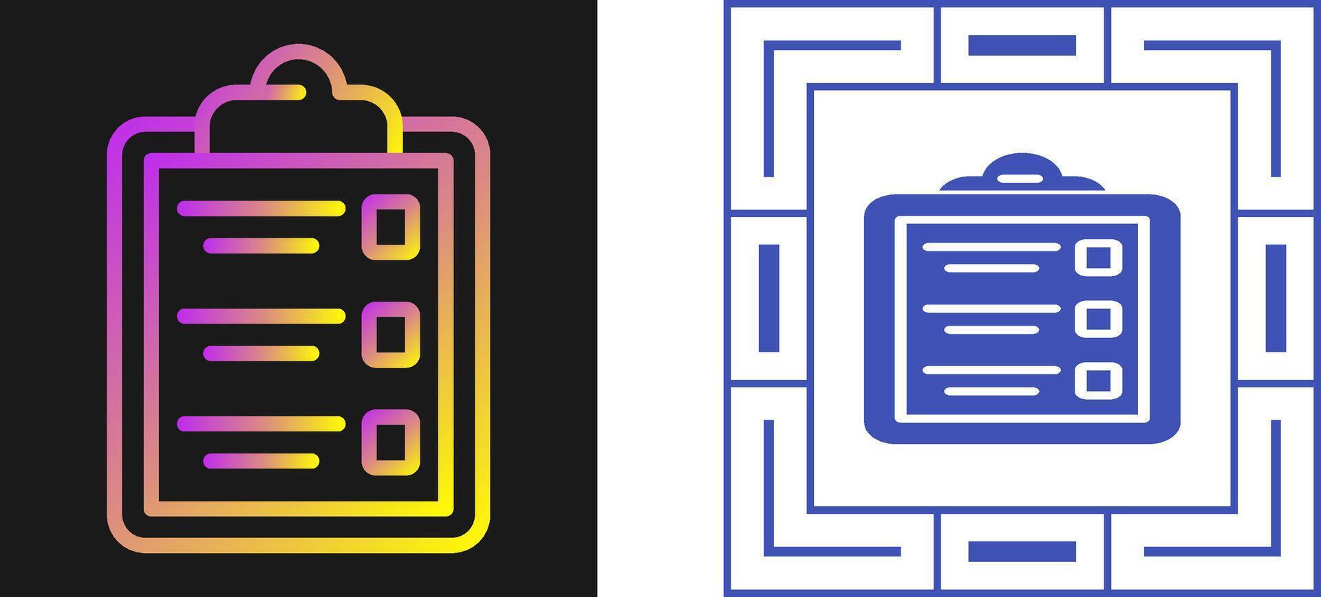 Clipboard Vector Icon