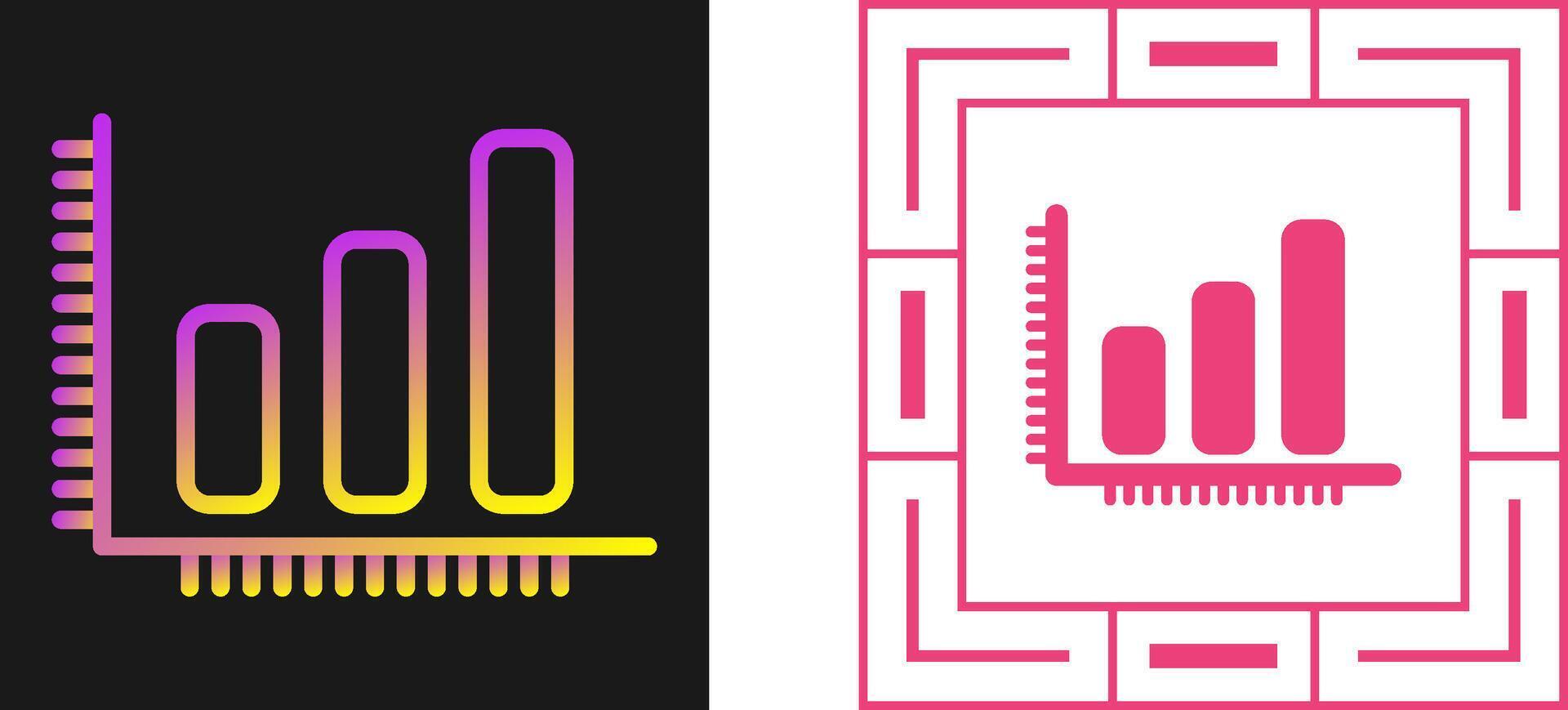 Bar Chart Vector Icon