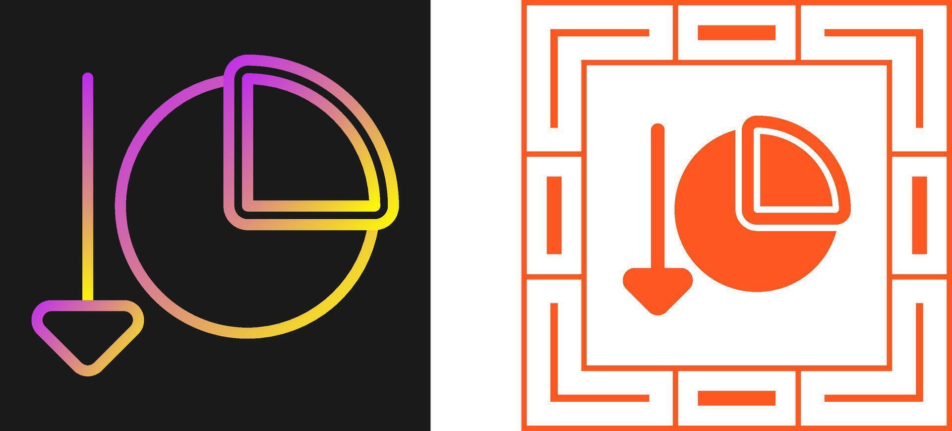 Chart Decreasing Vector Icon